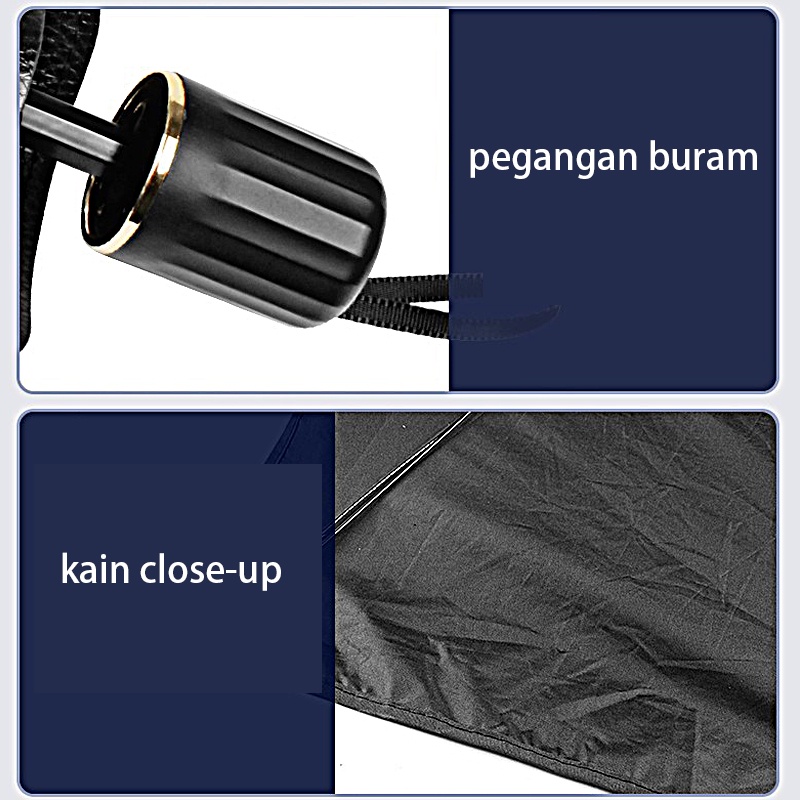 Payung Pelindung Anti Panas Mobil Kaca Depan Umbrella Sunshade