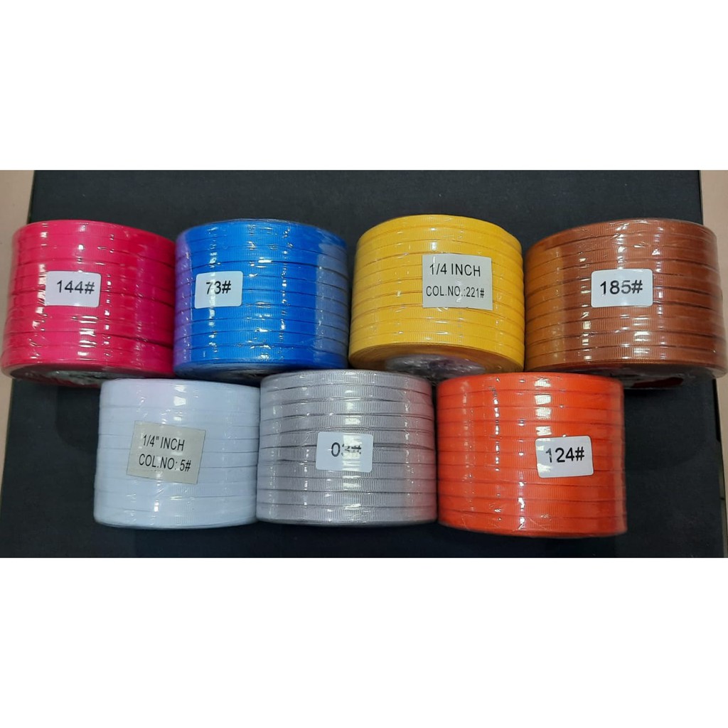 

Pita Grossgrain 1/4 inch 6mm Ribbon