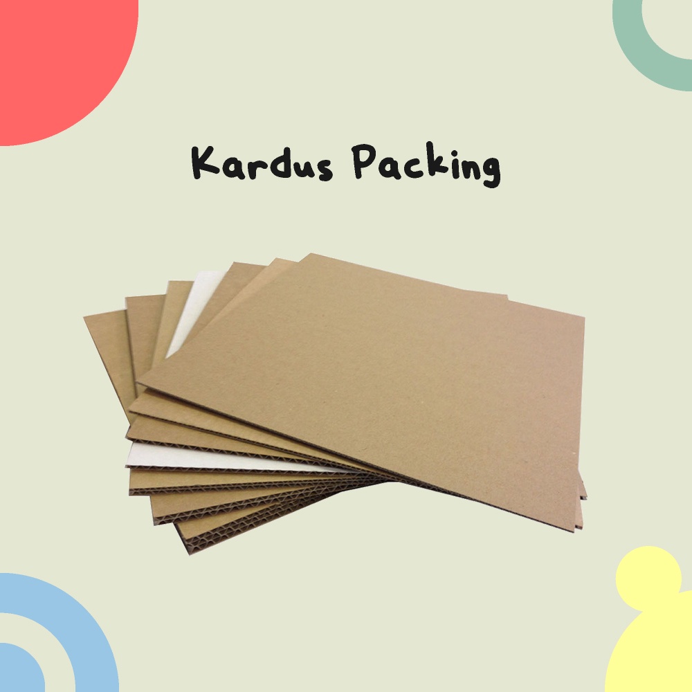 

Kertas Kardus (Tambahan Packing)