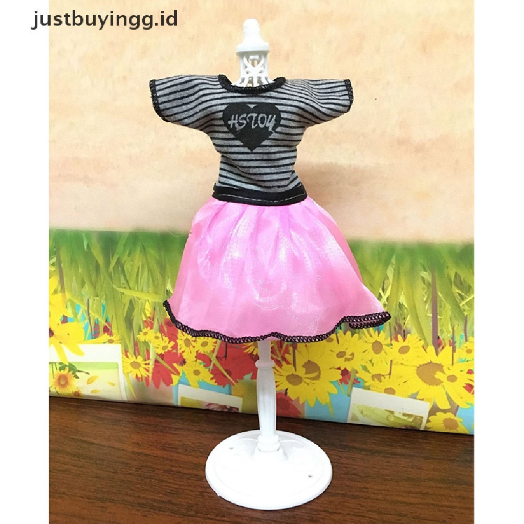 (Justbuyingg.Id) Gantungan Baju Boneka Bahan Plastik