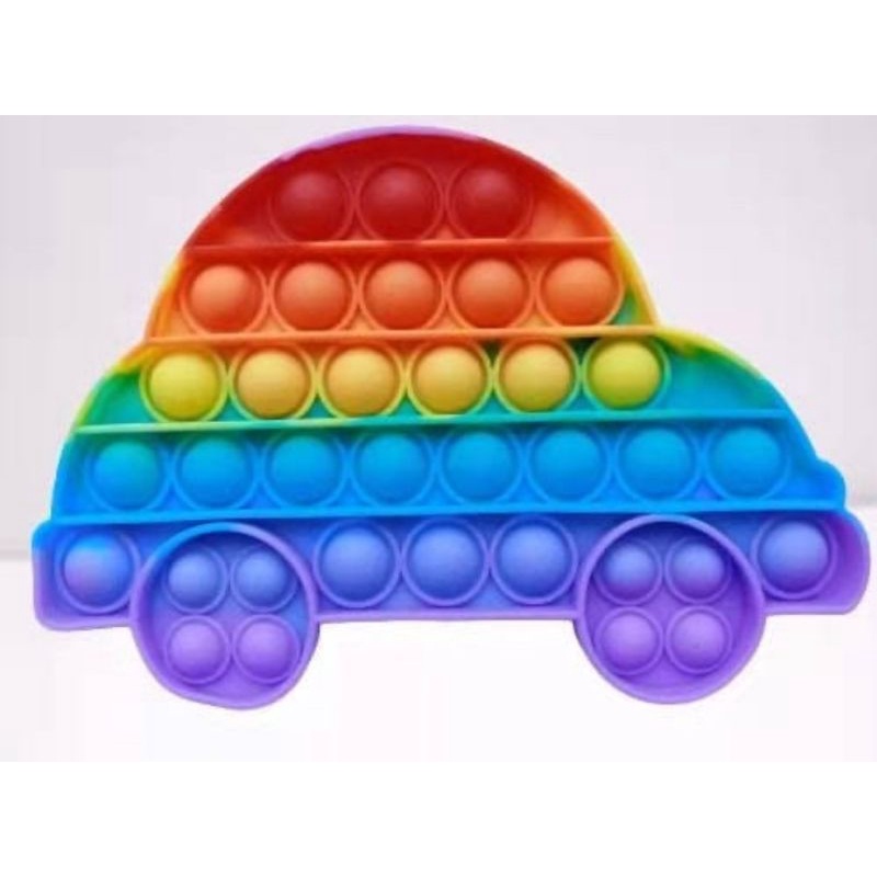 (FREE KELERENG) POP IT RAINBOW JUMBO POP IT MURAH-Mobil