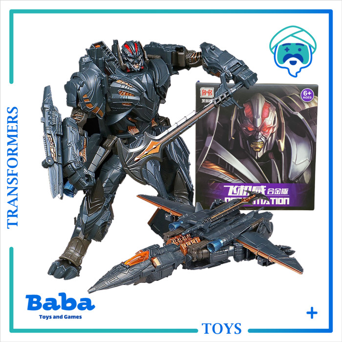 MAINAN ACTION FIGURE MAF114 ANAK ROBOT TRANSFORMERS DEFORMATION TOY MEGATRON AIRCRAFT ORI