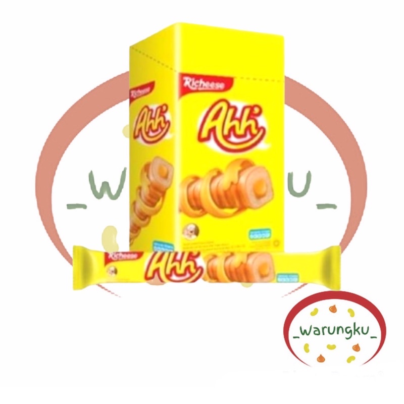 [BOX] NABATI AHH 4gr x 20pcs Biskuit Keju