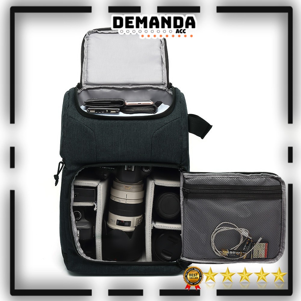 Tas Kamera Waterproof Untuk Kamera DSLR Dan Laptop ANDOER