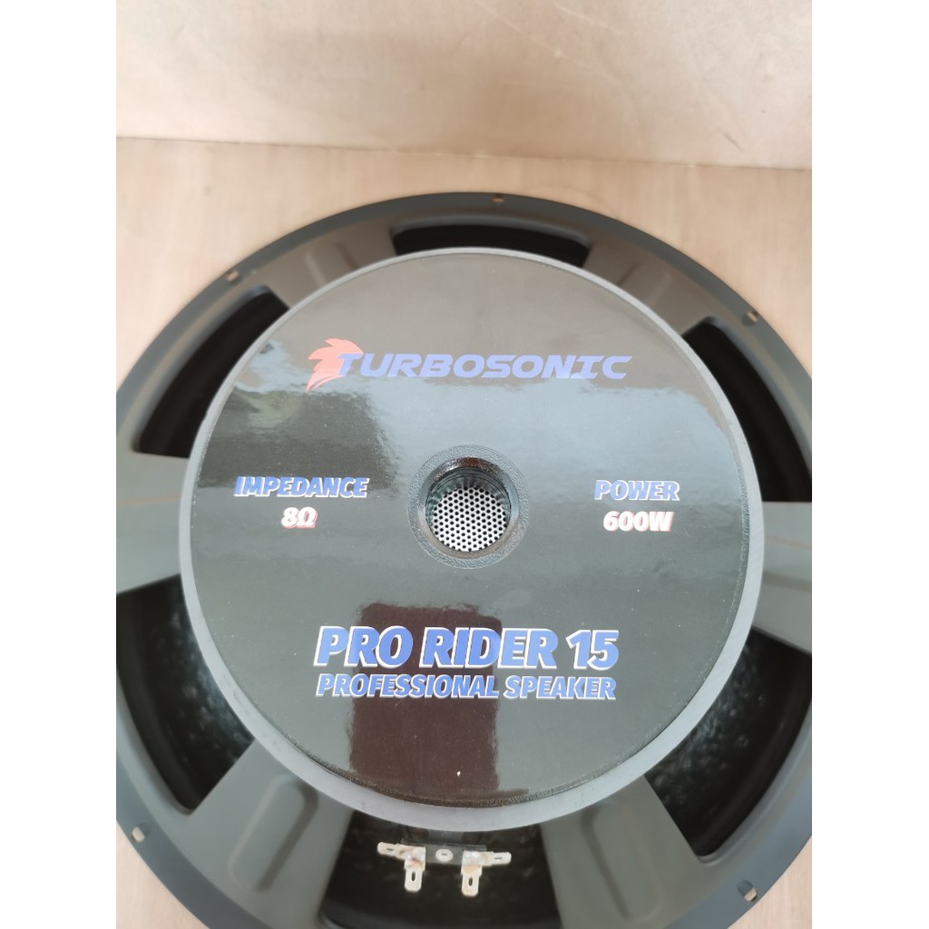 speaker 15 inch pro rider 600 watt turbosonic Prorider KALENG outdoor