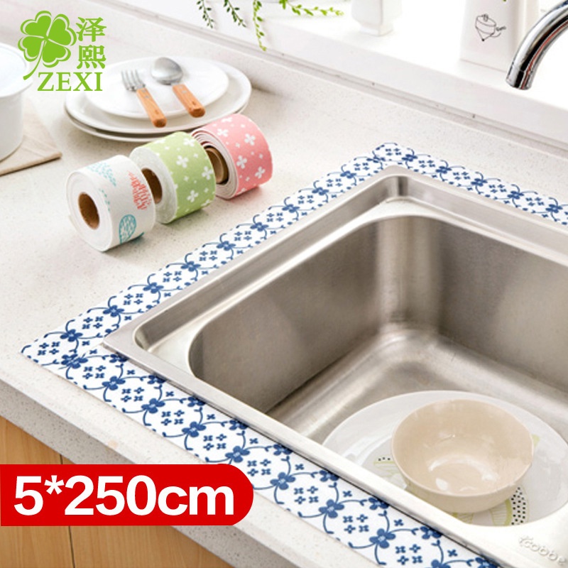 AD-003  Roll Stiker Kain Penyerap Air di Wastafel Kloset Basin Kitchen Sink