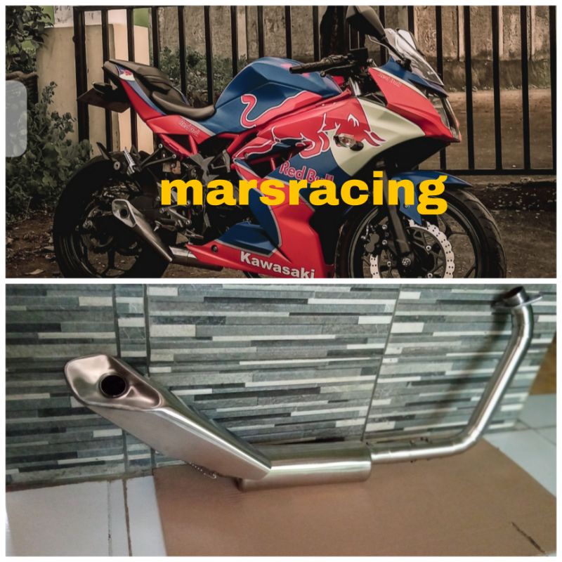 Knalpot racing Underbelly ninja 250 rr mono ninja 250 SL cbr 250 k33 CBR 250 mono