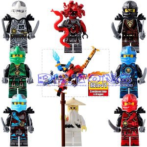 Lego Figure NinjaGo Duo Le Pin DLP 9019  1set  Termurah