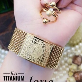 TiTanium Set gelang cincin AR4