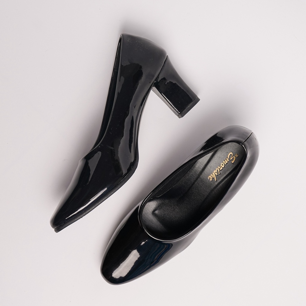 Emorishe - Sepatu Kantor Wanita Big Size Heels 7cm 02C LX