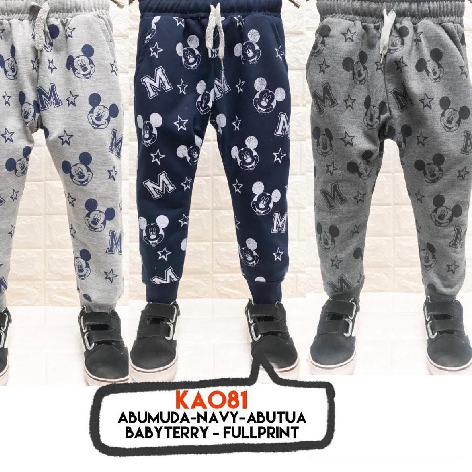 BEST SELLER CELANA  PANJANG JOGGER  MICKEY MOUSE JOGER 