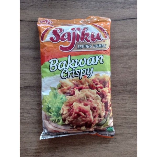 

Sajiku Tepung Bumbu : Bakwan Crispy untuk 7bakwan (90Gr)