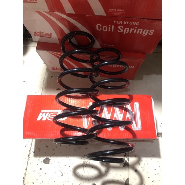 coil spring per keong blk yaris new vios 07 sbm