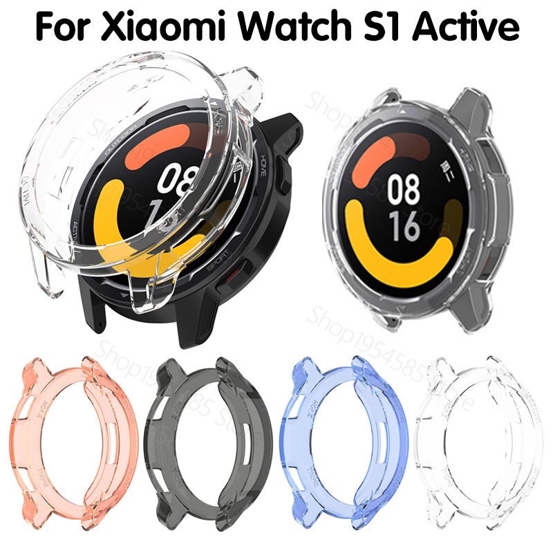 Tpu Case Xiaomi Watch S1/S1 Active Silikon Soft Case Cover Bumper Protector