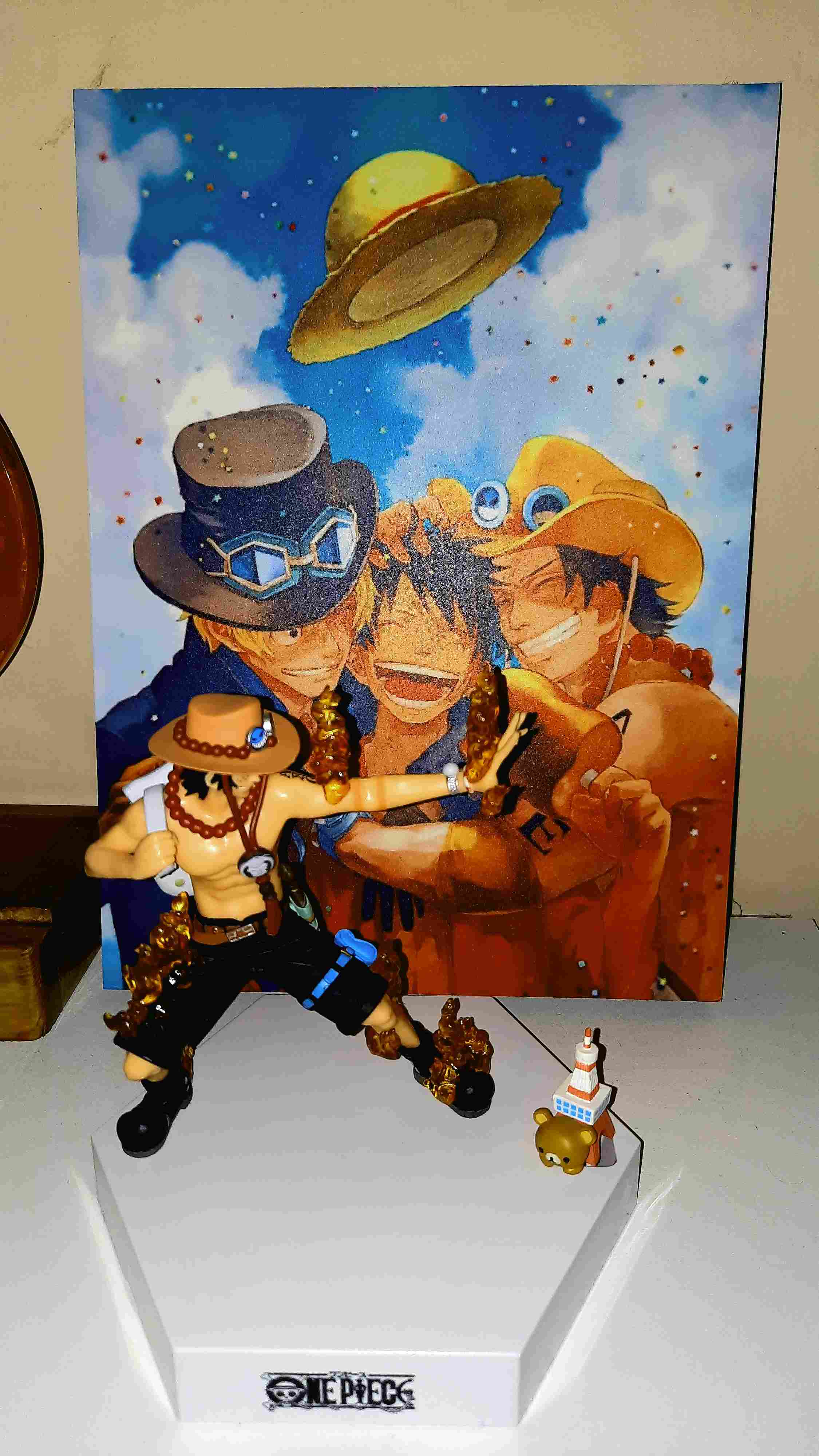 Poster Custom + Bingkai Kayu (30x22)