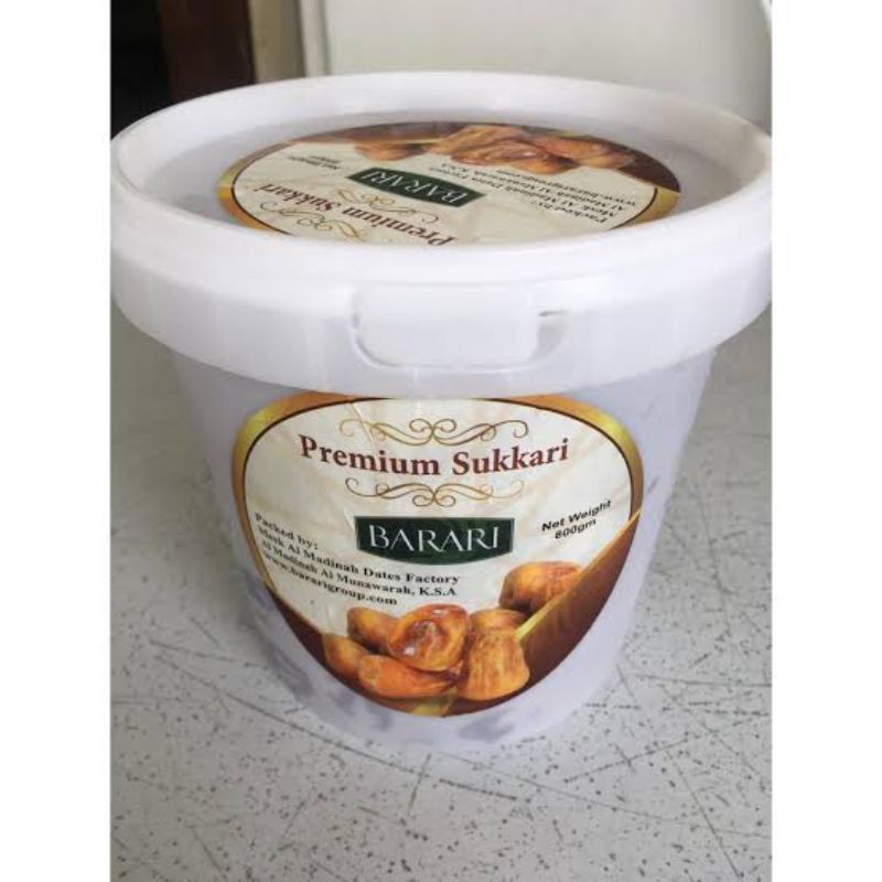 

Kurma Sukari Barari Premium 800gram