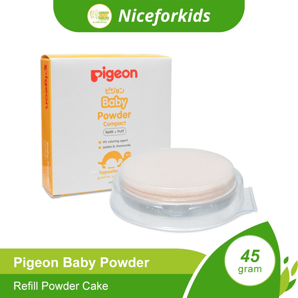 Pigeon Refill Powder Cake Bedak Bayi