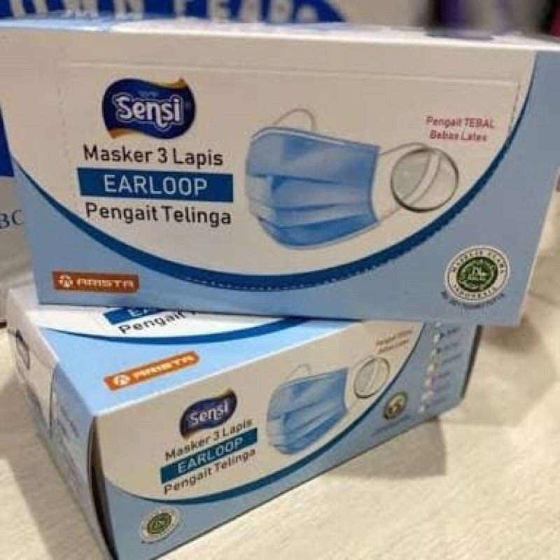 Masker Sensi earloop