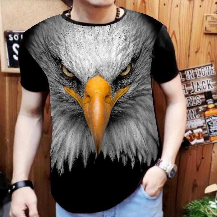 Gm Cod Kaos Cowok/Pria/Dewasa Spiderman Merah Bahan Katun 30S Fit To L-Xl.