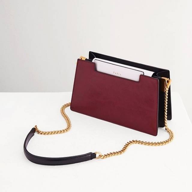 Pdr Structured Shoulder Bag