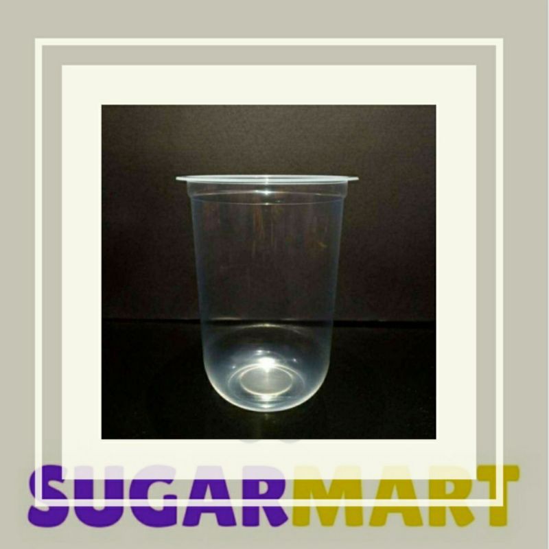 Gelas Bulat / Cup Oval 12oz , 14oz , 16oz, 18oz, 22oz