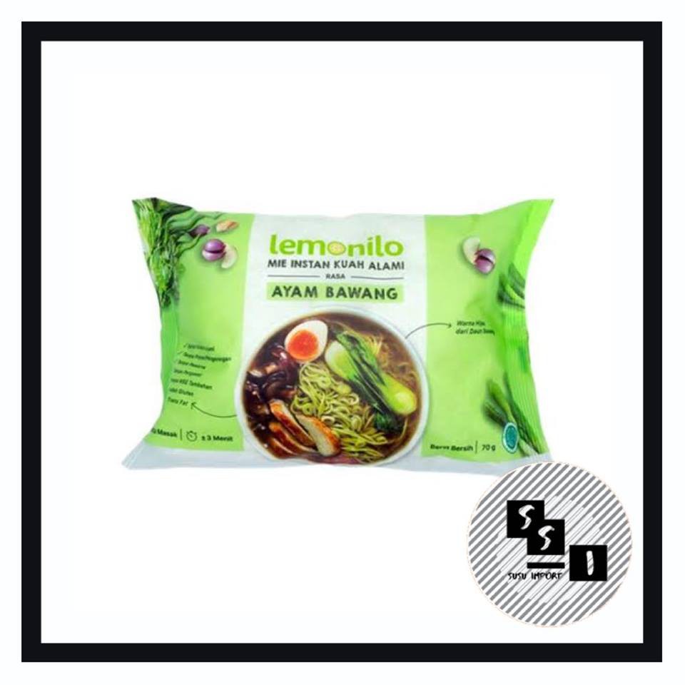 

Lemonilo Mi instant Kuah Rasa Ayam Bawang / Soup Noodle Garlic Chicken