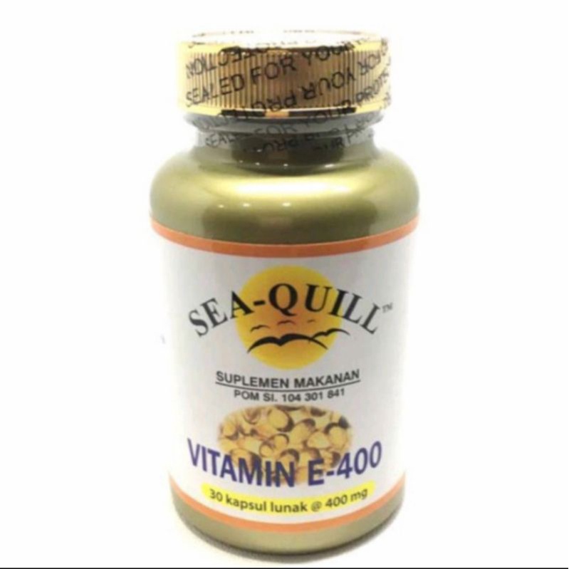 Sea Quill Vitamin E 400iu kesehatan kulit flek kulit kering
