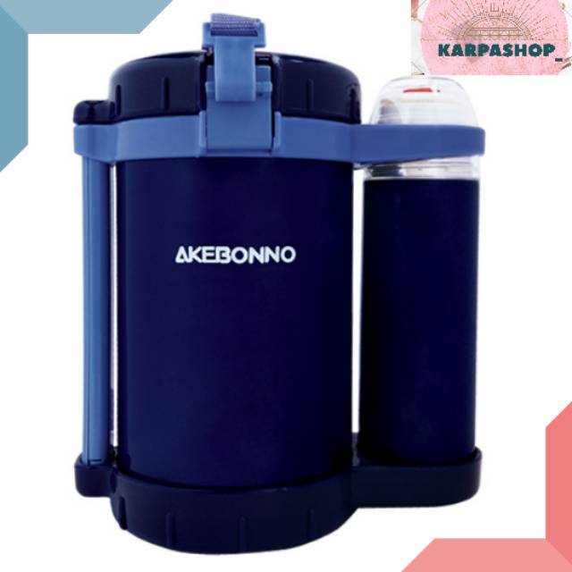 Lunch Jar Thermos/Set Kotak Bekal dan Termos/Lunch Box Set+Termos/Akebonno