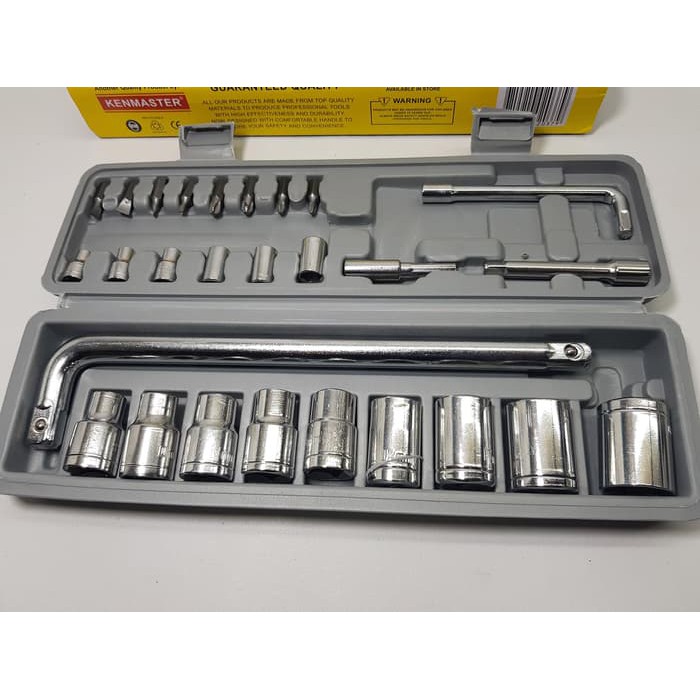 Kunci Shock sok set 27 Pcs Merek Kenmaster Original Kunci Shock sok set 27 Pcs Merek Kenmaster Original
