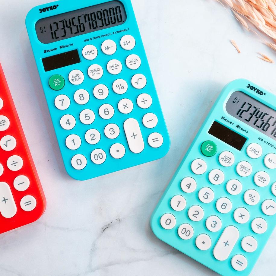 

Update - Calculator Kalkulator Joyko CC-47CO 12 Digits Check Correct