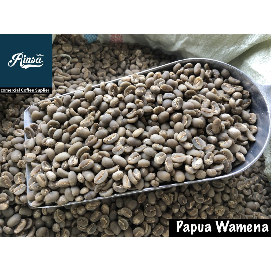 

Greenbean Arabika Papua Wamena - Grade 1 Semiwash - 1 KG
