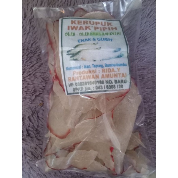 

kerupuk pipih khas amuntai