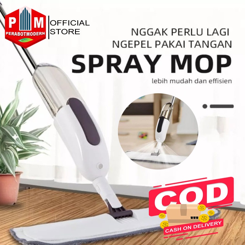 SPRAY MOP Alat Pel Lantai Semprot Otomatis Pel semprot model terbaru Pel Praktis tanpa ember / kain pel pel an praktis semprotan lantai