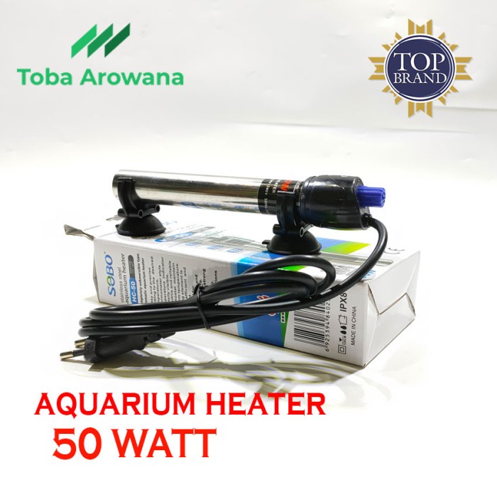 Heater Pengatur Suhu Air Aquarium SOBO HC-50-50 Watt