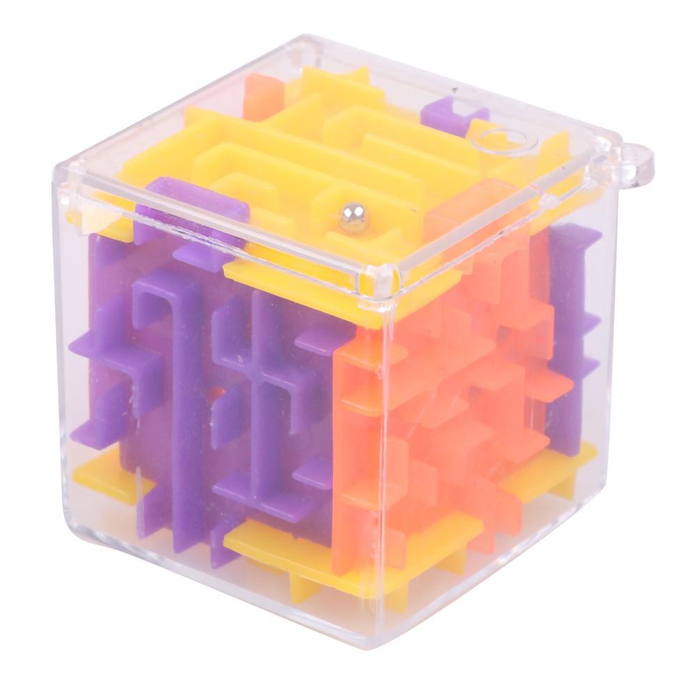 MOJITO 3D Maze Magic Cube Toy Labyrinth Rolling Puzzle Game Kid Educational Toys