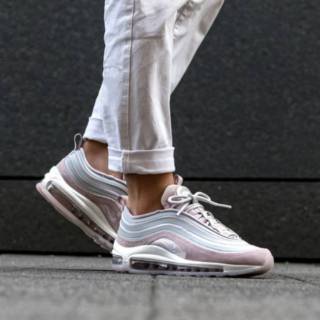 nike air max 97 yellow blue pink