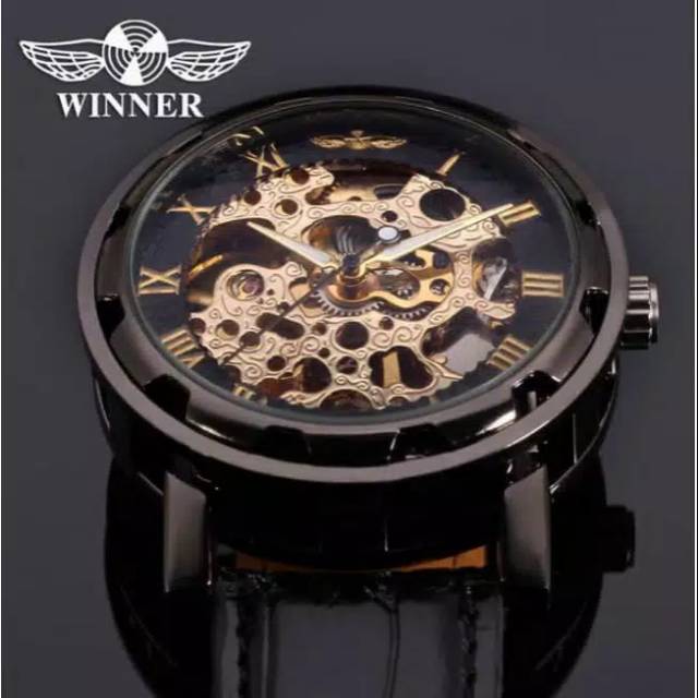 Jam Tangan Winner U8018 Automatic Mechanical Watch Otomatis Mekanis