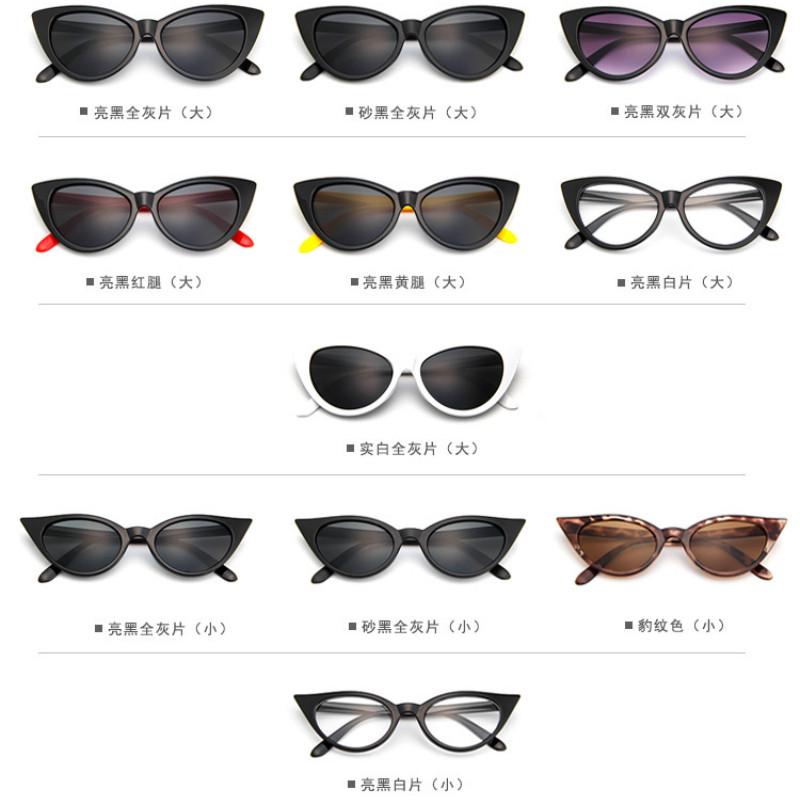 【YUZHU】COD New Fashion Eropa dan Amerika Retro Cat Eye Frame Kacamata untuk Wanita