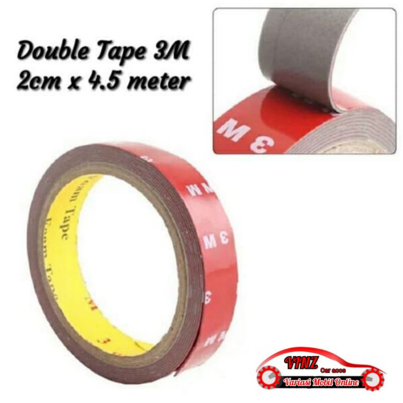 

Lem BB 3M Merah 2cm x 4,5m Lem Pelekat Double Tape