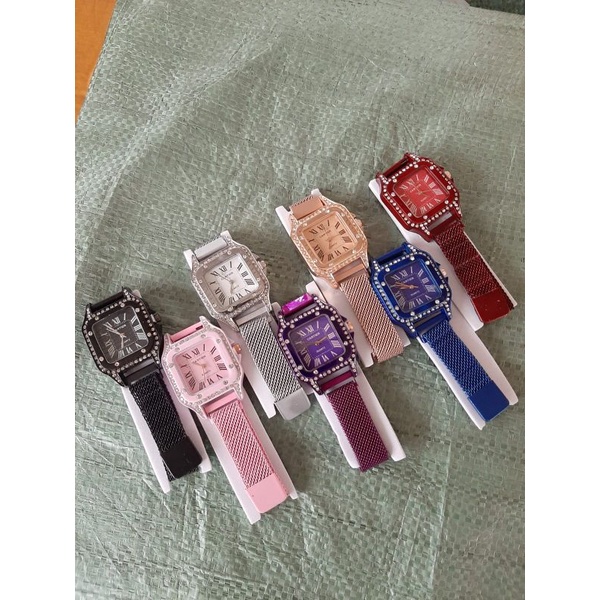 JAM TANGAN WANITA TERMURAH MAGNET.