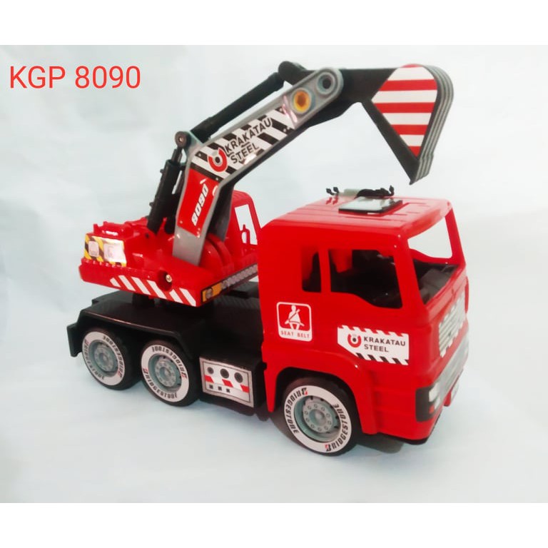 Mainan Mobil Truck Konstruksi Excavator KGP8090