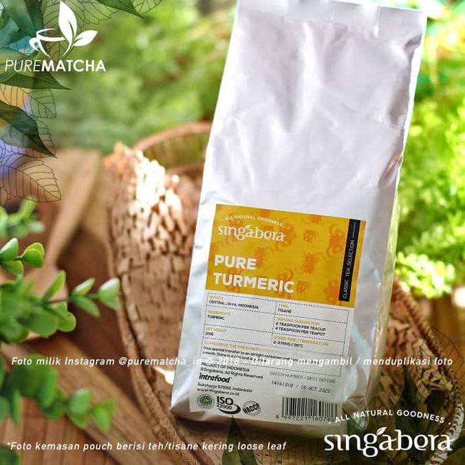 

Teh-Bubuk- Singabera Tea- Singabera Pure Turmeric Tisane 10gr SAMPLE Kunyit Bubuk -Dijamin-Halal.