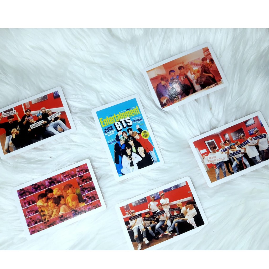 BTS FOTO CARD RANDOM ALL MEMBER