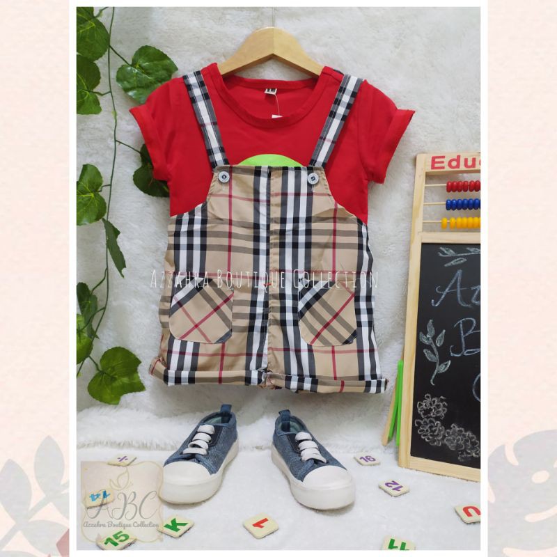 Setelan Overall Burberry