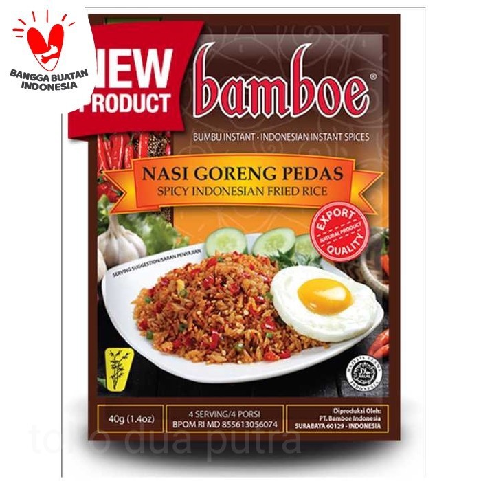 

BAMBOE BUMBU NASI GORENG PEDAS 40 Gram