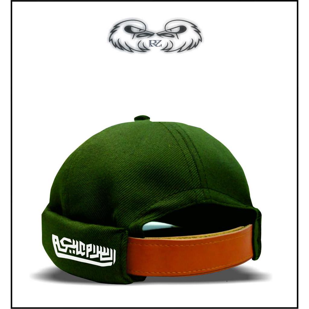 Topi peci mikihat Asalamualaikum2 Design topi mikihat peci mikihat original Topi Peci Pria