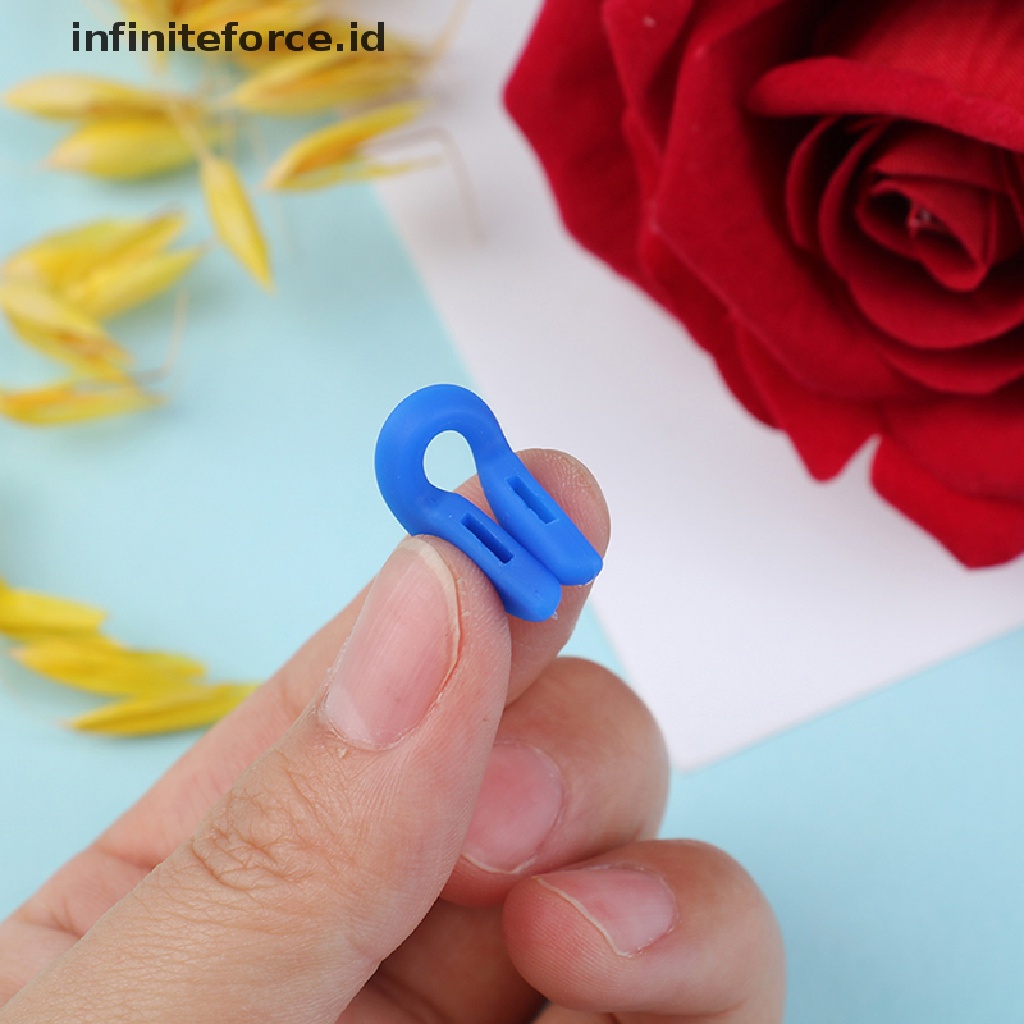 Infiniteforce.id Pad Hidung Kacamata Bentuk U Bahan Silikon Anti Slip