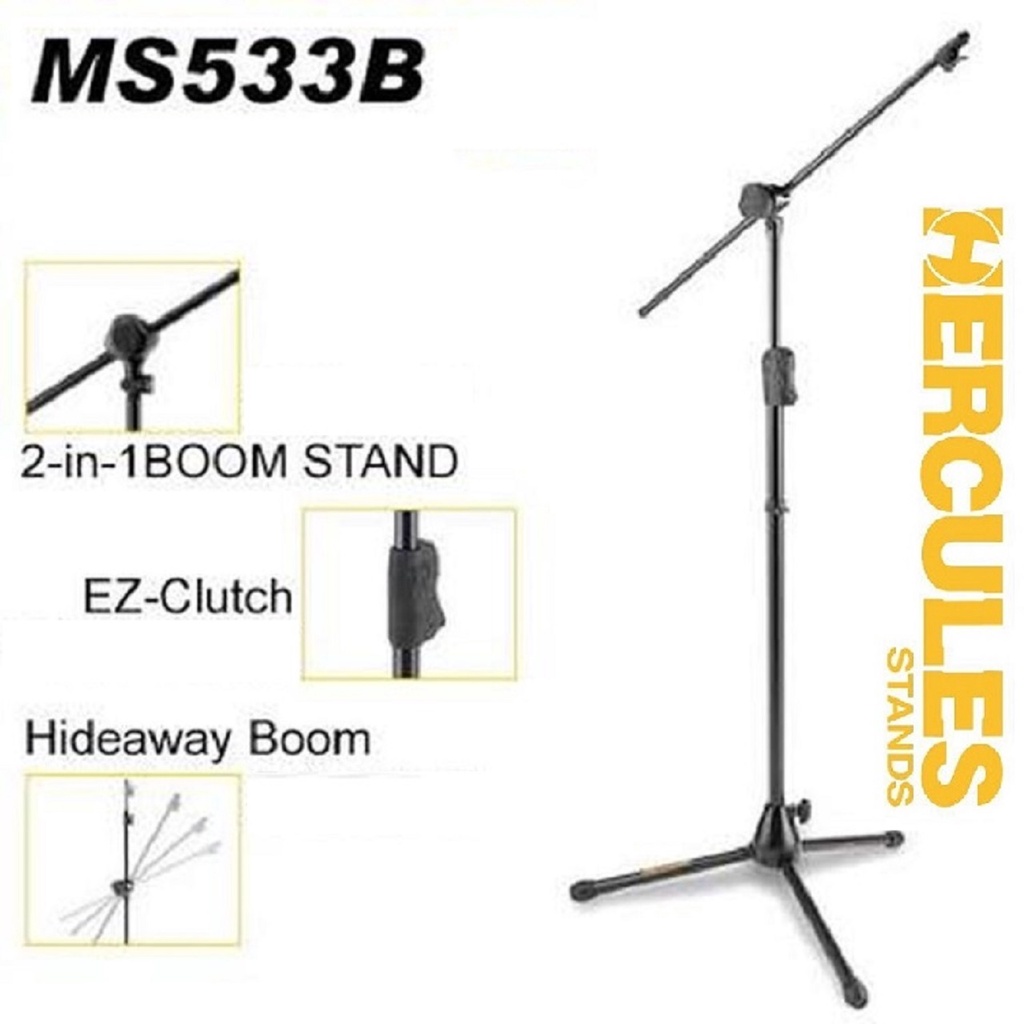 STAND MICROPHONE HERCULES MS533B MIC BOOM ORIGINAL