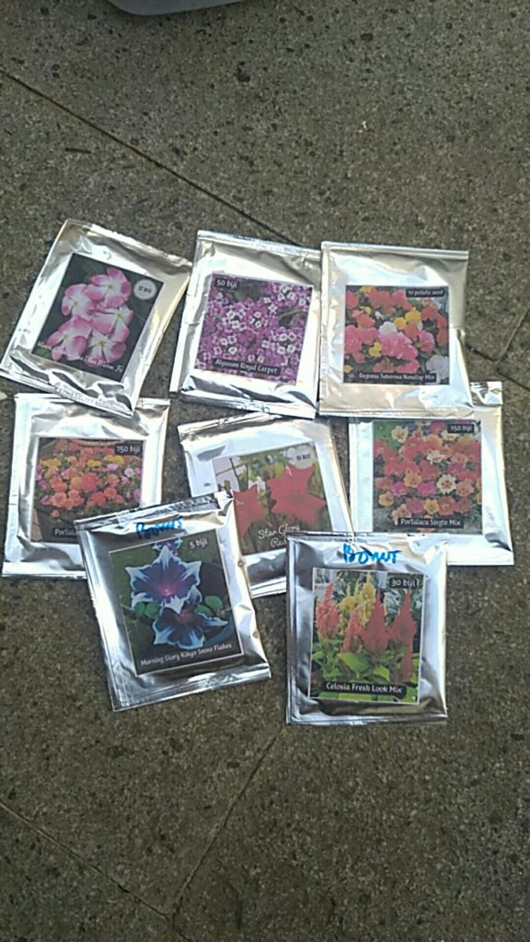 Portulaca Single Mix - Isi 150 Biji