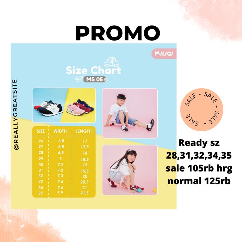 sepatu anak miliqi ms 05
